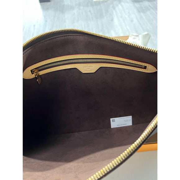 Louis Vuitton Pochette Clés XL Giant Key Pouch Monogram Brown Chain Runway Bag - Picture 12 of 12
